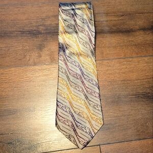 100%‎ Silk Handmade in Italy Mens Necktie